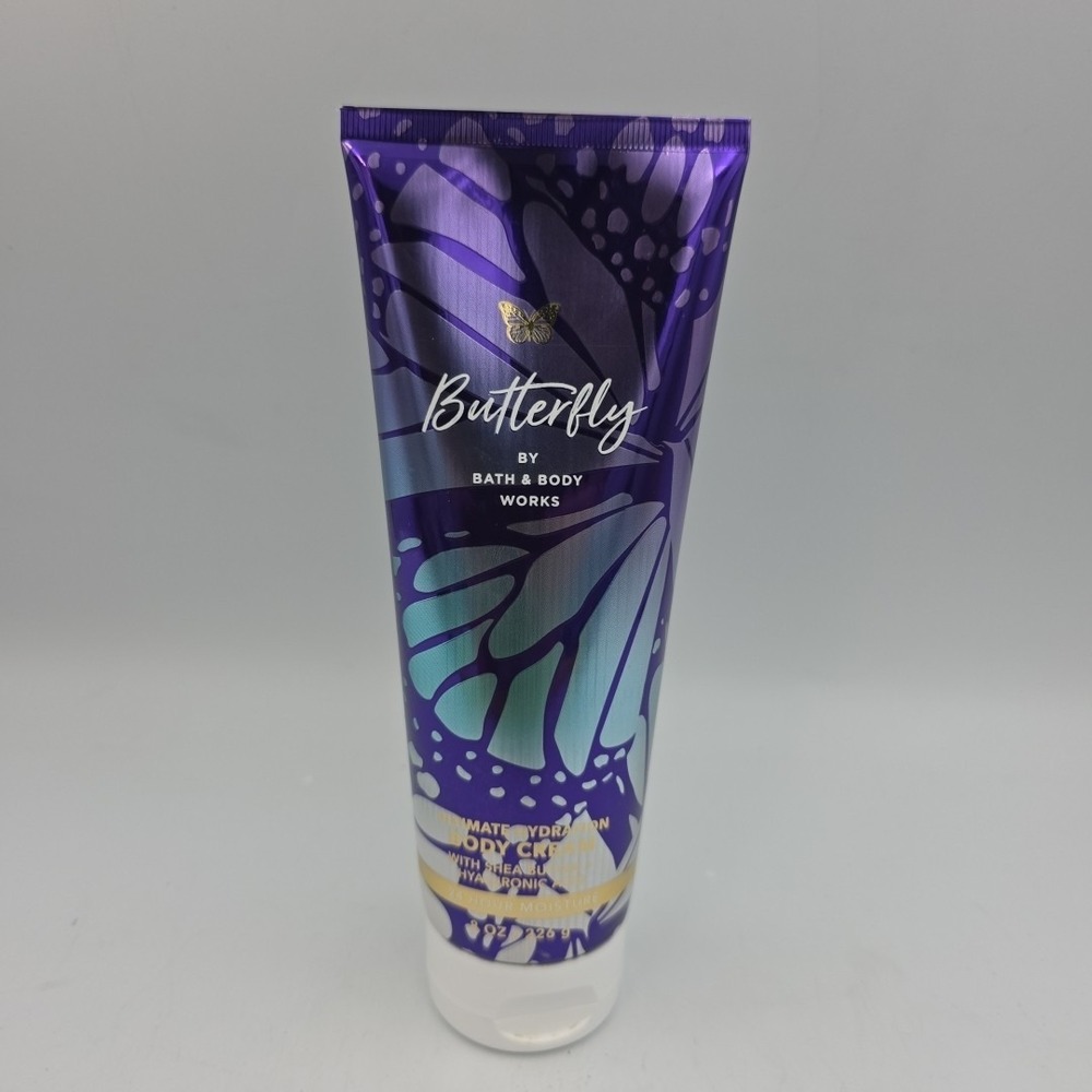 Bath & Body Works Butterfly Hydration Body Cream 8 Oz